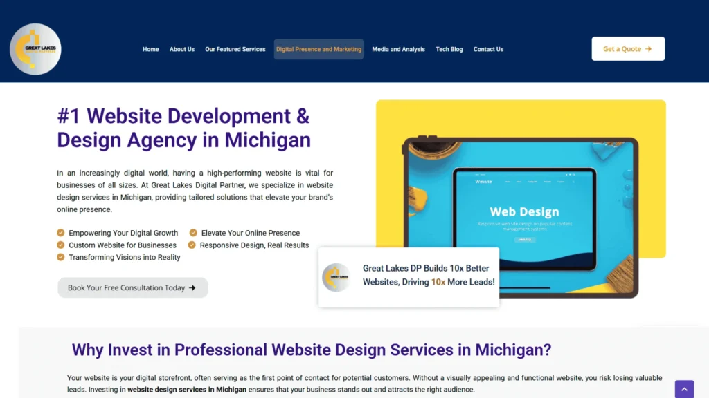 CMS-Based Website Design