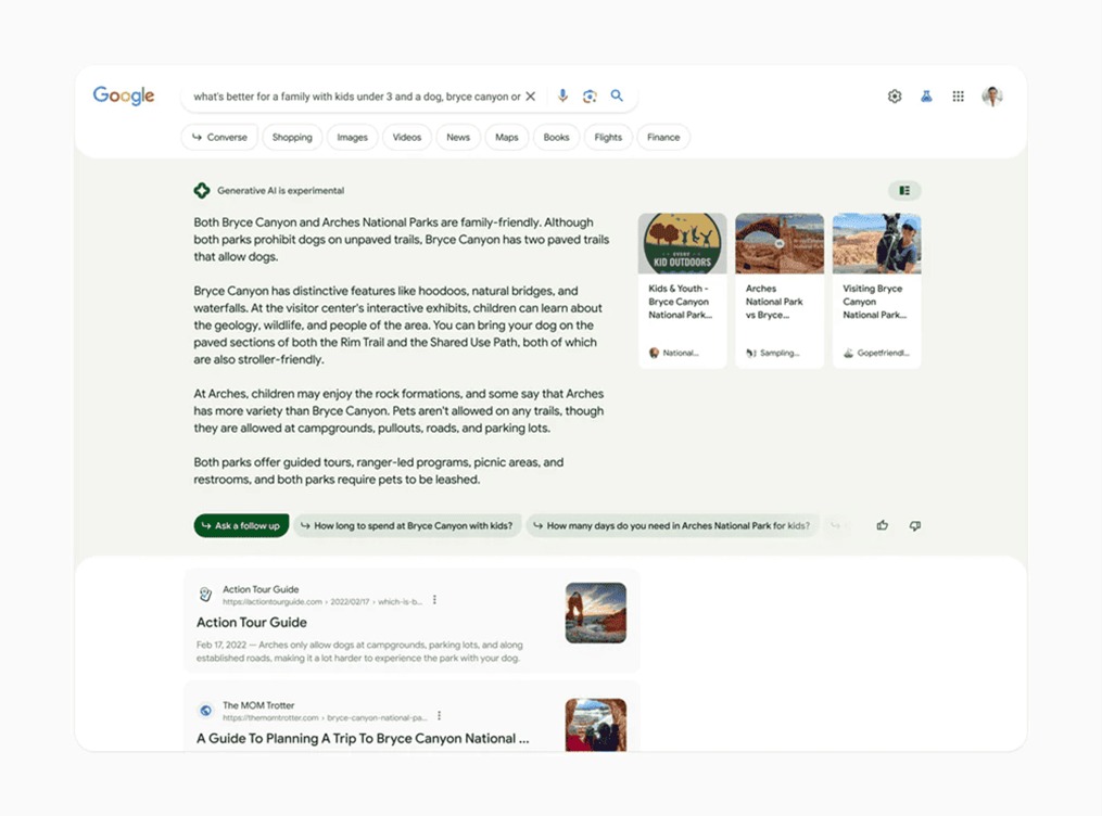 What is Google SGE?