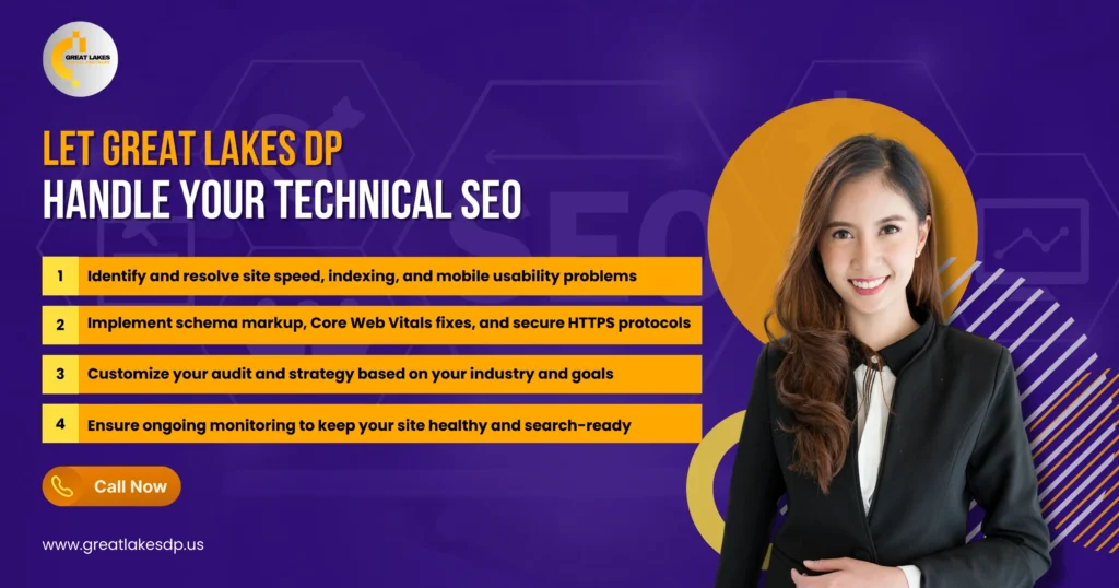 Let Great Lakes DP Handle Your Technical SEO
