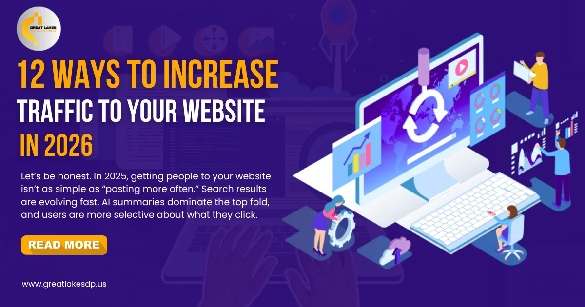 Increase website traffic