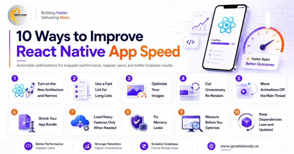 10 Ways to Improve React Native App Speed